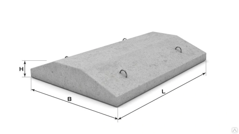 Фундаментные плиты АО "Железобетон"